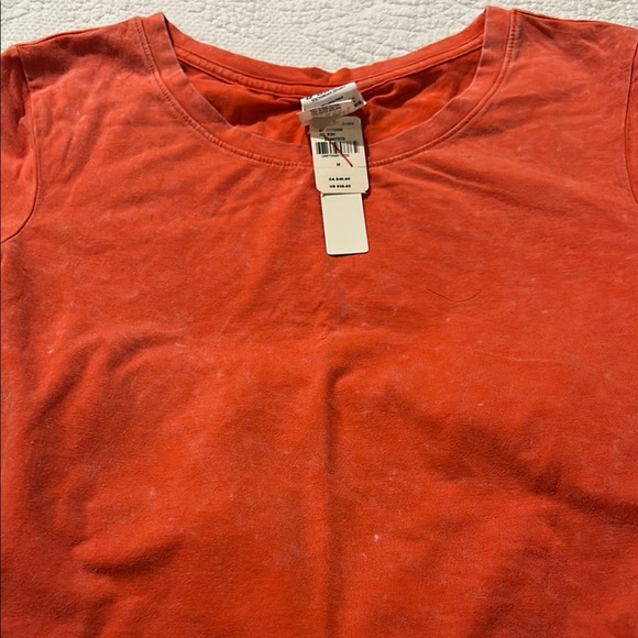 PINK Victoria's Secret Orange Asymmetrical Ruched Mini Dress - Picture 8 of 8